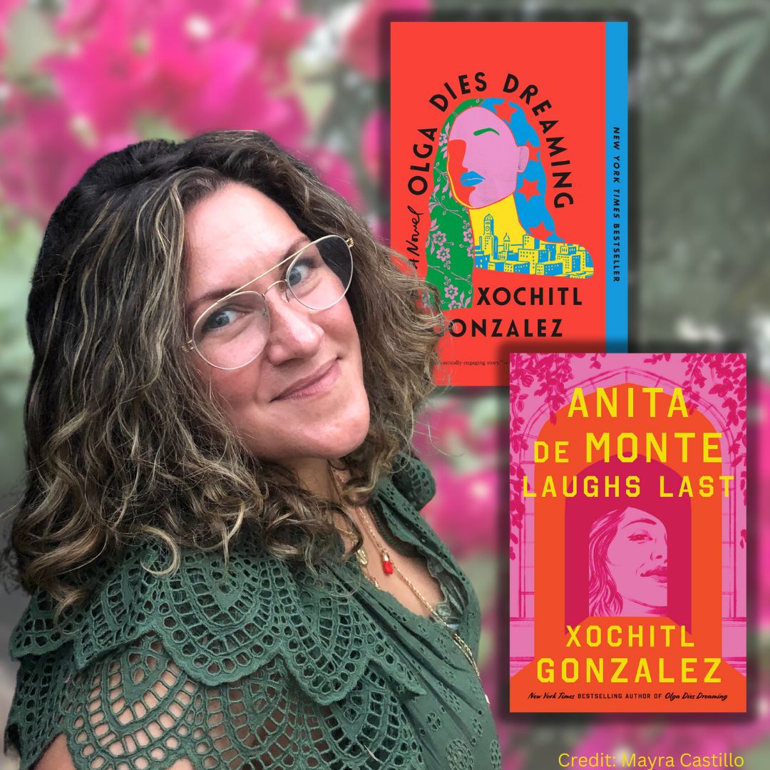 Virtual Author Talk with Xochitl Gonzalez on Wednesday, April 17 at 6:00 pm.  Register at https://libraryc.org/daviscountylibrary/45089