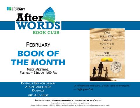 Feb Book of the Month: The Day the World Came to Town