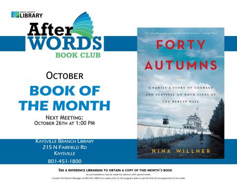 Forty Autumns by Nina Willner