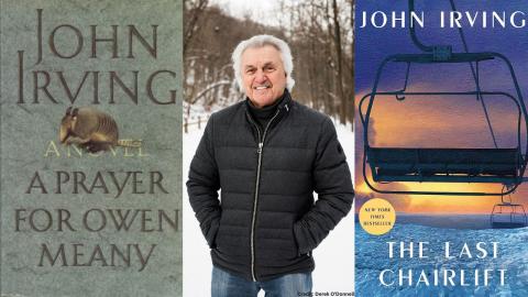 Virtual Author Talk - John Irving - Thursday, October 26, 2023 at 5:00 pm. - Register at https://libraryc.org/daviscountylibrary/32425