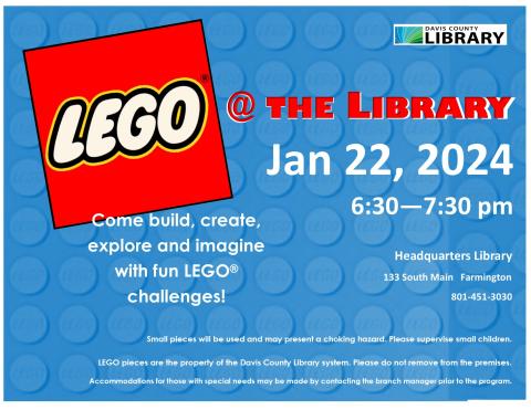 LEGO at the Library 