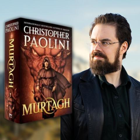 Virtual Author Talk - Christopher Paolini - Thursday, March 14, 2024 at 2:00 pm.  Register at https://libraryc.org/daviscountylibrary/40972