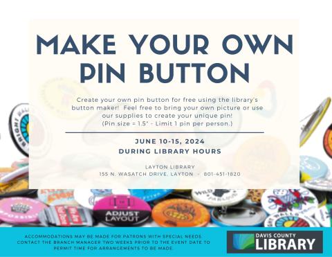Create your own pin button using the library's button maker.