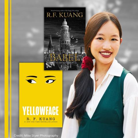 Virtual Author Talk with Rebecca F. Kuang - Tuesday, May 21 at 5 pm.  Register at https://libraryc.org/daviscountylibrary/47242