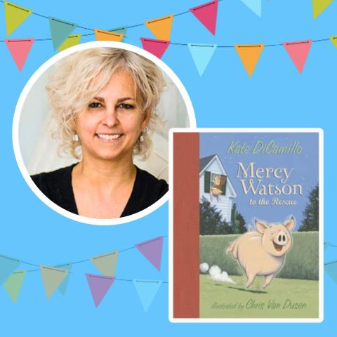 Kate DiCamillo VIrtual Author Talk - July 9 @ 12 noon.  Register at https://libraryc.org/daviscountylibrary/49693