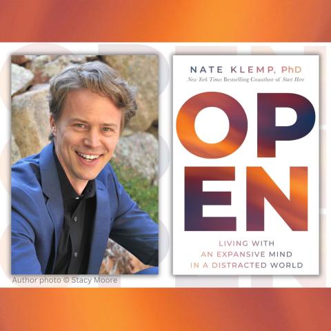 Virtual Author Talk with Nate Klemp, PhD - Wednesday, September 18 at 12:00 pm.  Register at https://libraryc.org/daviscountylibrary/55850