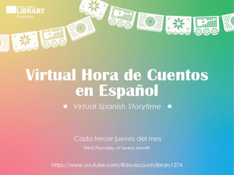 Virtual Hora de Cuentos en Español/ Virtual Spanish Storytime  