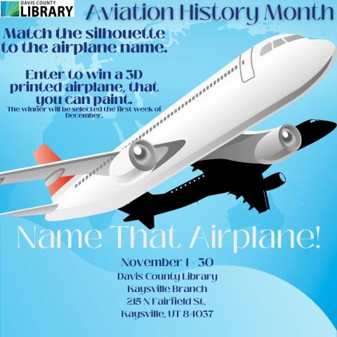 Name that Airplane Nov 1-30