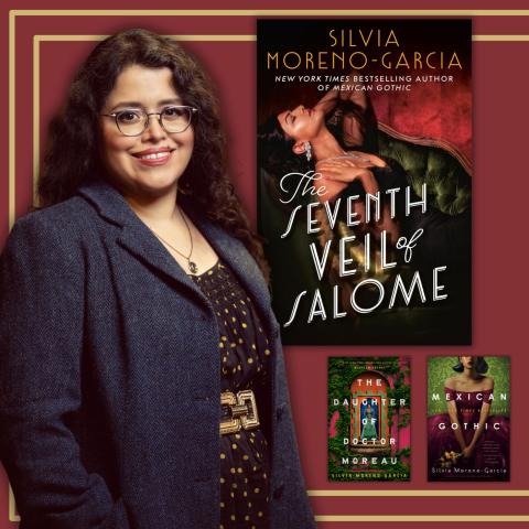 Virtual Author Talk with Silvia Moreno-Garcia - Wednesday, Oct. 9 at 5:00 pm.  Register at https://libraryc.org/daviscountylibrary/57774