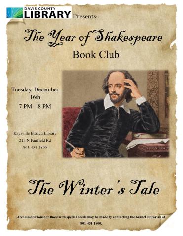 Year of Shakespeare Book Club: The Winter's Tale