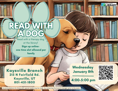 Read with a Therapy Dog