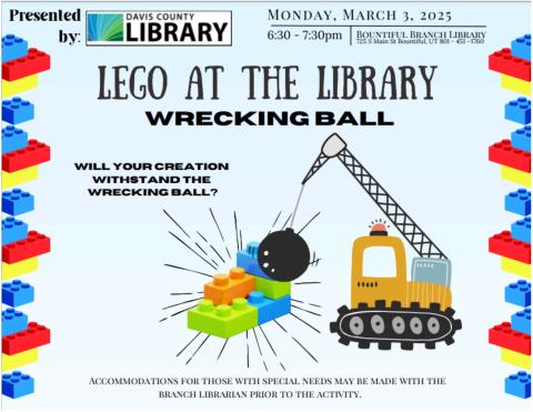 Wrecking Ball at Lego night