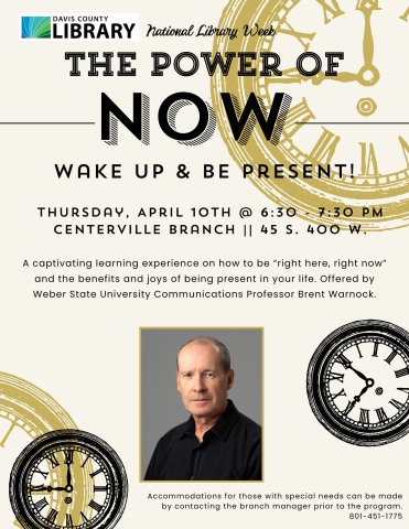 NWL "Wake Up & Be Present!"/The Power of Now CTV 04/10