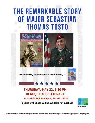 Nothing Left to Prove, NOthing Left to Hide author event. May 22nd @ 6:30 pm, Headquarters Library 133 S Main St, Farmington