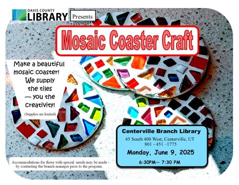 Mosaic Coaster Craft