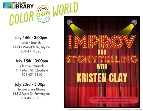 Improv and Storytelling with Kristen Clay