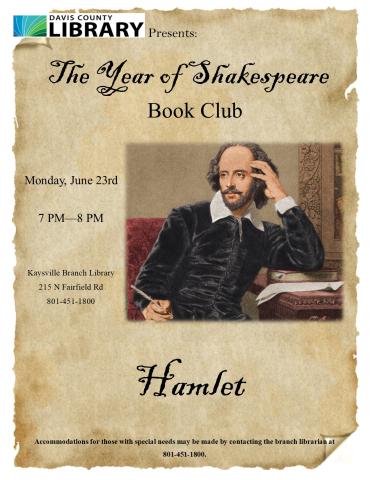 Hamlet, Monday the 23rd of June at 7:00 pm