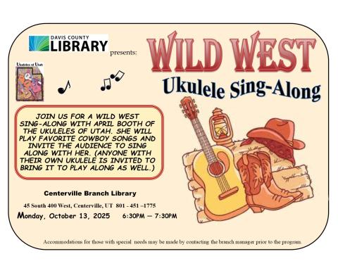 Wild West Ukulele Sing-Along