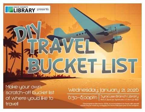 Beyond Books Teen: Make your own scratch-off bucket list of where you’d like to travel!
