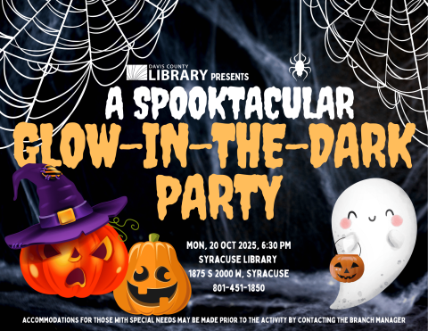 Spooktacular Glow-In-The-Dark Party
