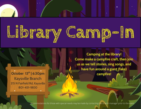 Library Camp-In