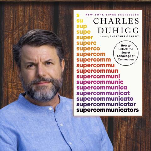 Virtual Author Talk with Charles Duhigg - Tuesday, November 18 @ 12:00 pm. at 5:00 pm.  Register at https://libraryc.org/daviscountylibrary/100738
