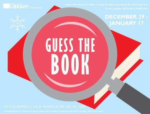 Guess the book is a passive activity running from december 29th through january  17th at the layton branch library. 
