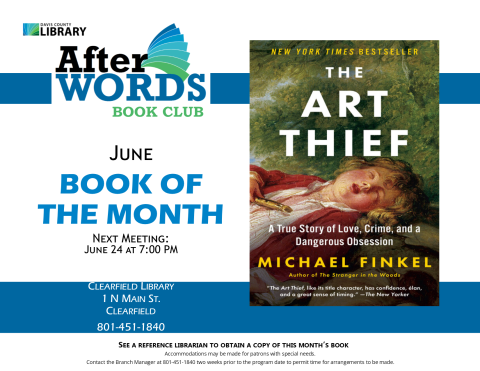 The Art Thief by Michael Finkel