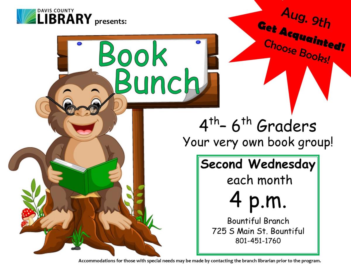 Book Bunch flyer