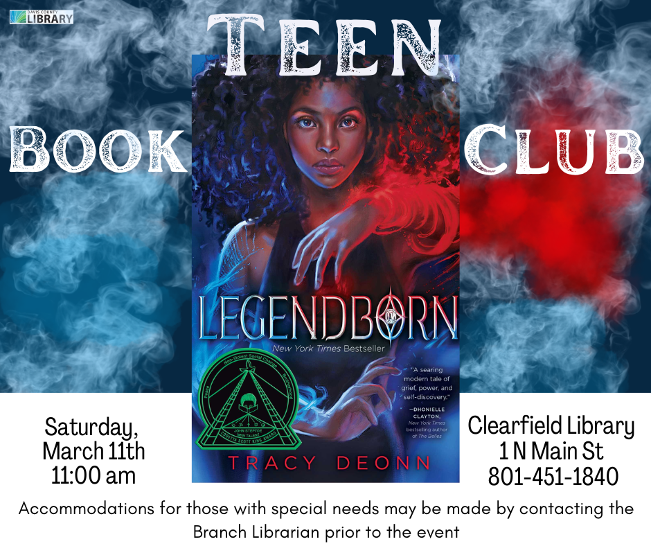 Teen Book Club at Clearfield Branch