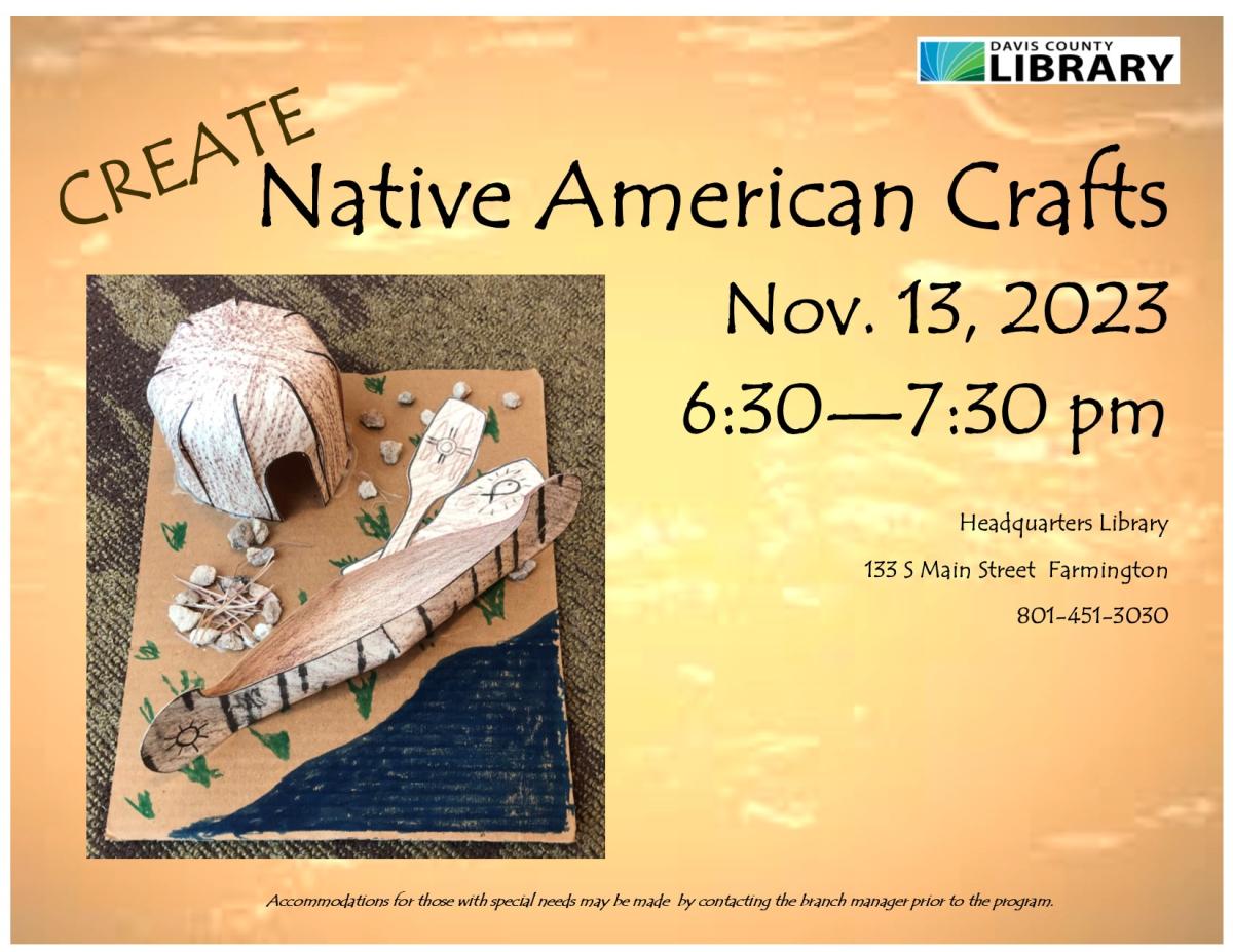 Create Native American Crafts