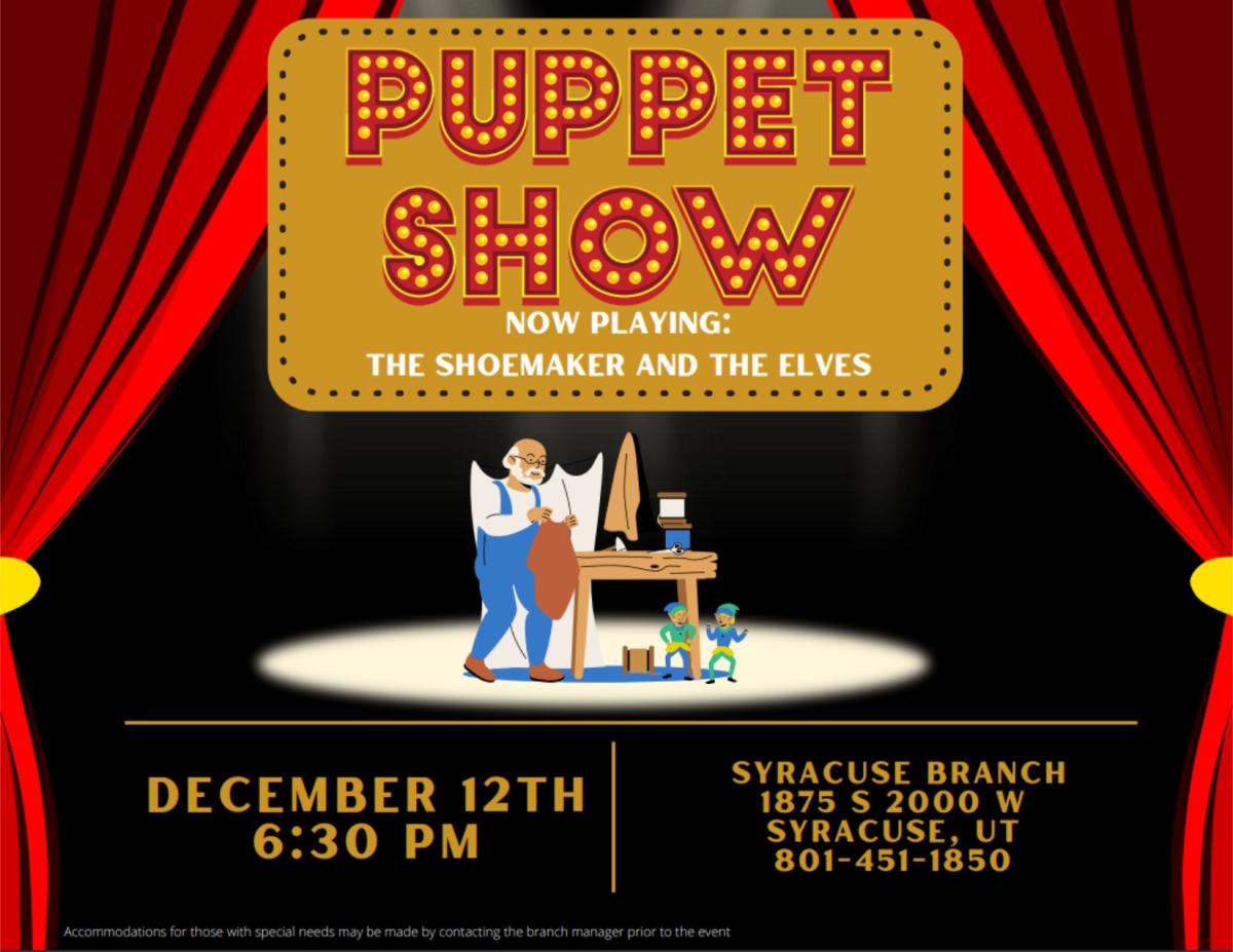 Puppet Show: The Shoemaker and the Elves