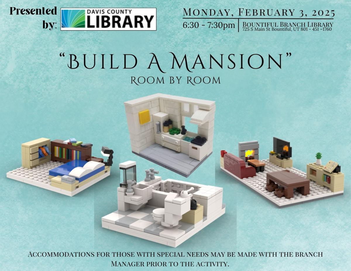 LEGO at the Library: Build a Mansion