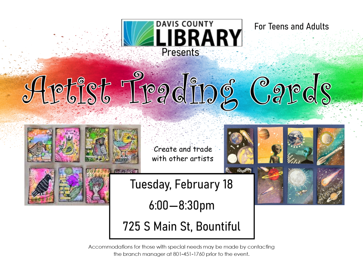 Artist Trading Card Flyer