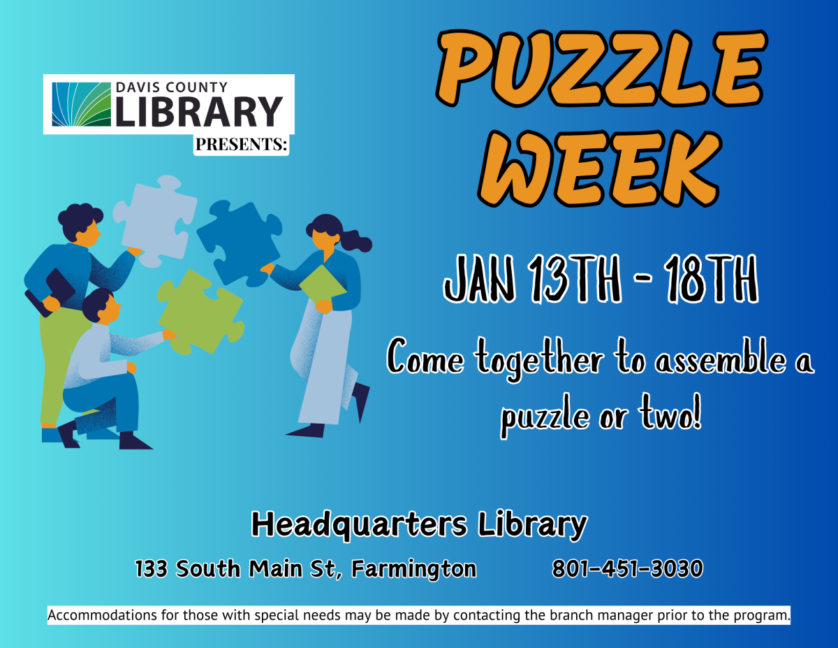 Puzzle Week Jan 13th - 18th, 2025