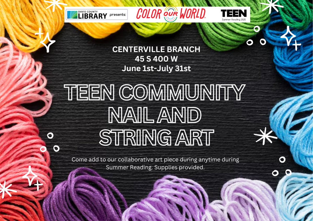 community nail + string art CTV