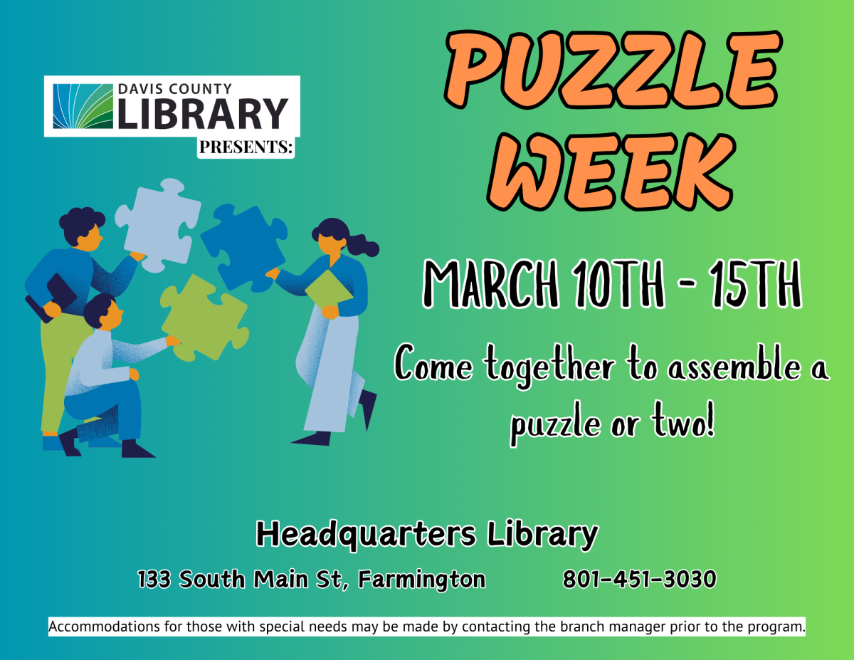 Puzzle Week March 10th - 15th, 2025