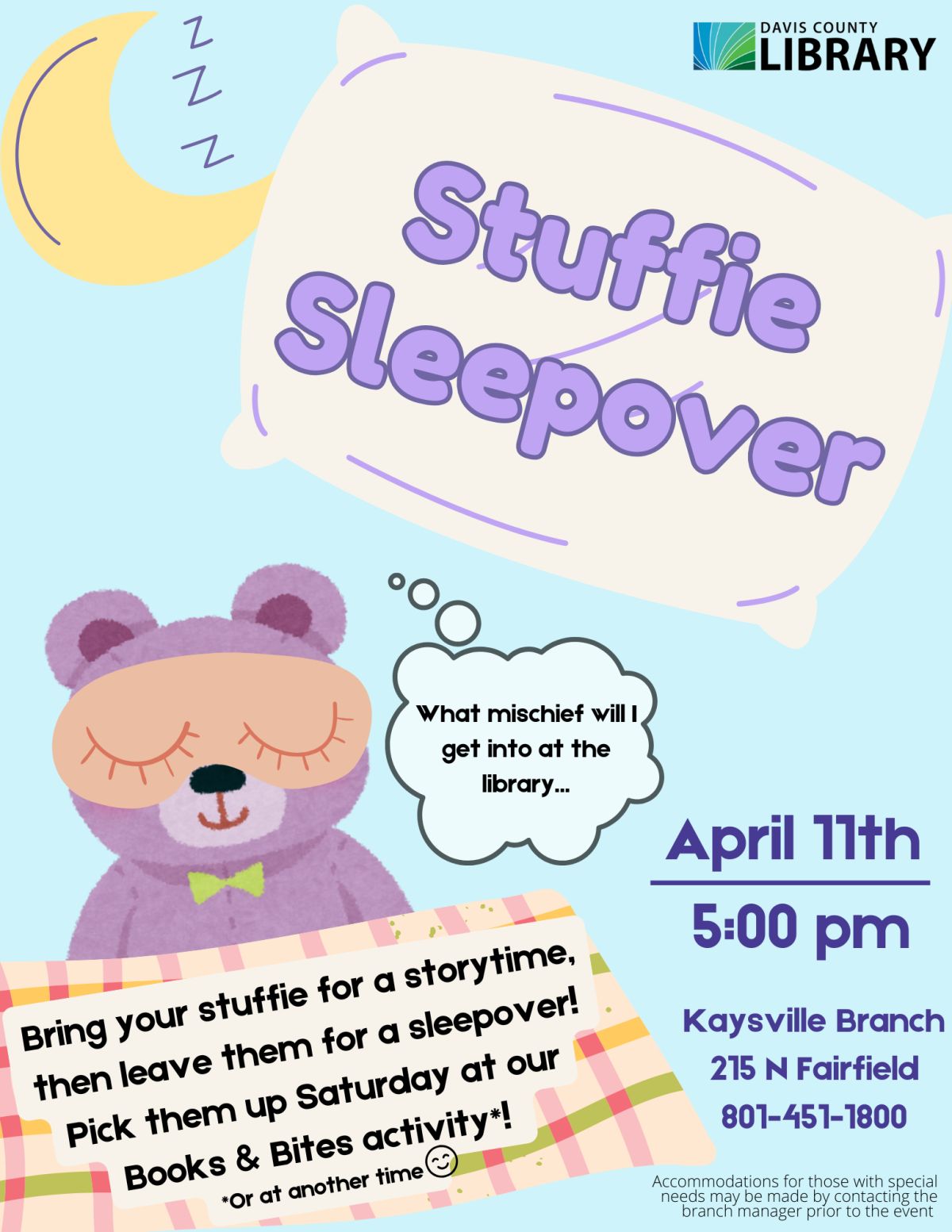 Stuffie Sleepover