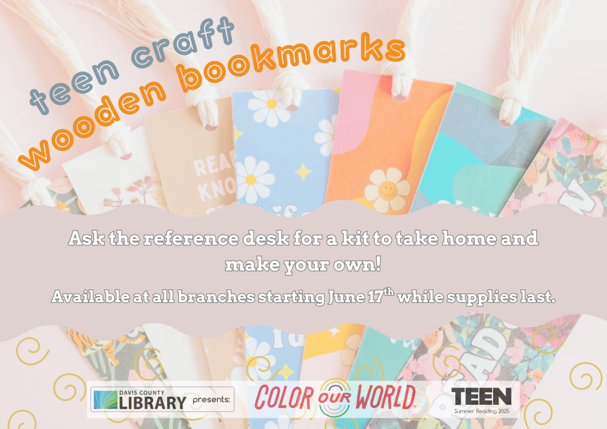 Teen Summer Reading Take & Make: DIY Bookmarks