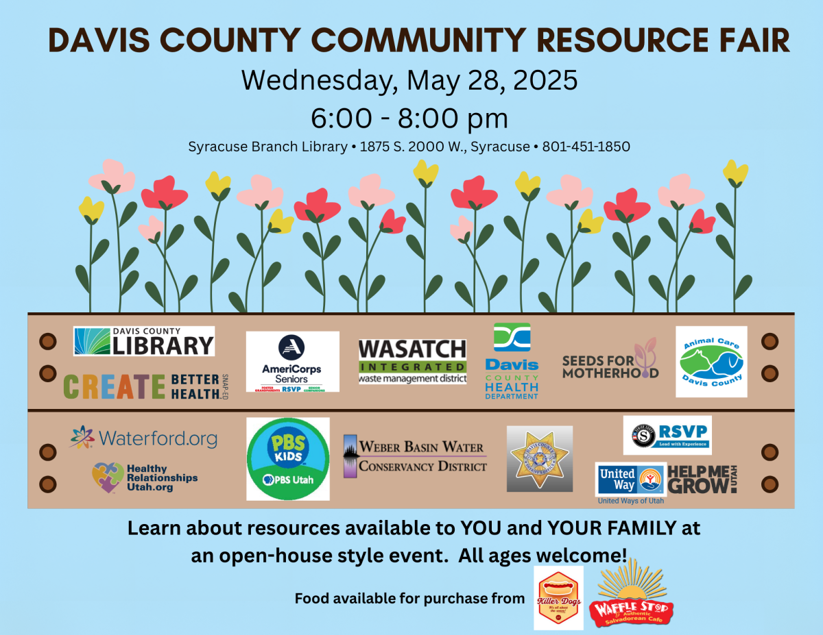 Community Resource Fair - May 28, 6-8 pm at the Syracuse Branch Library