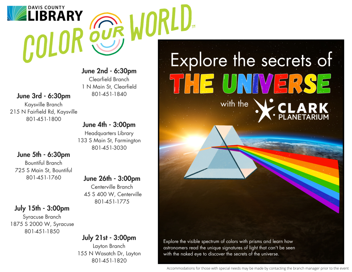 Clark Planetarium flyer