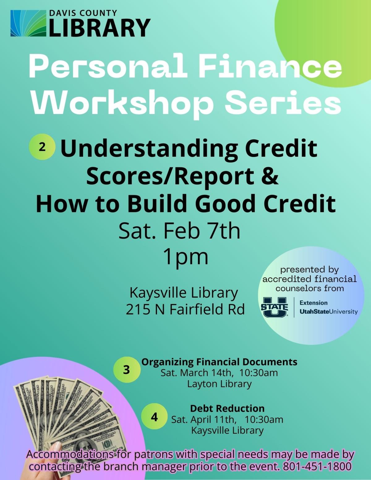 2026 Finance Series # 2 flier